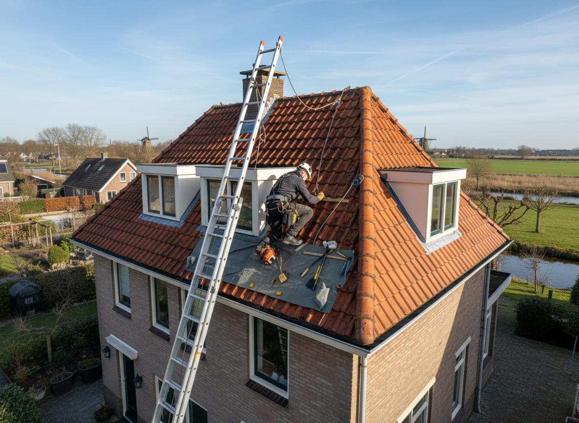 Dakonderhoud in Zuid-Limburg