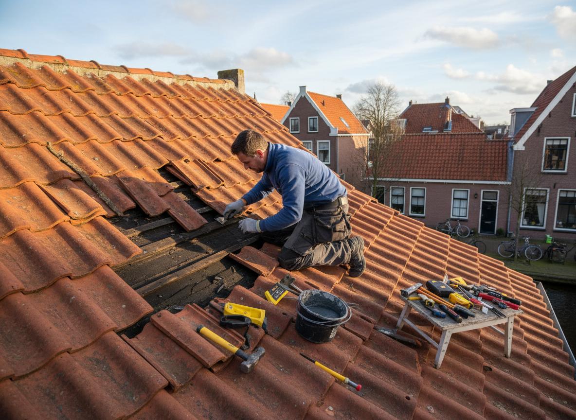 Dakreparatie in Zuid-Limburg